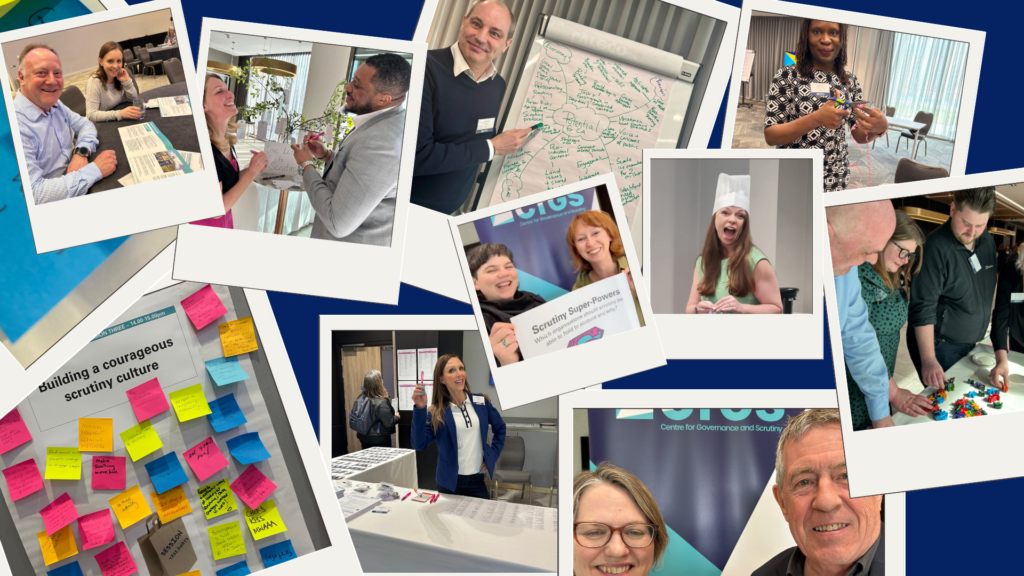 pictures of people smiling at a conference